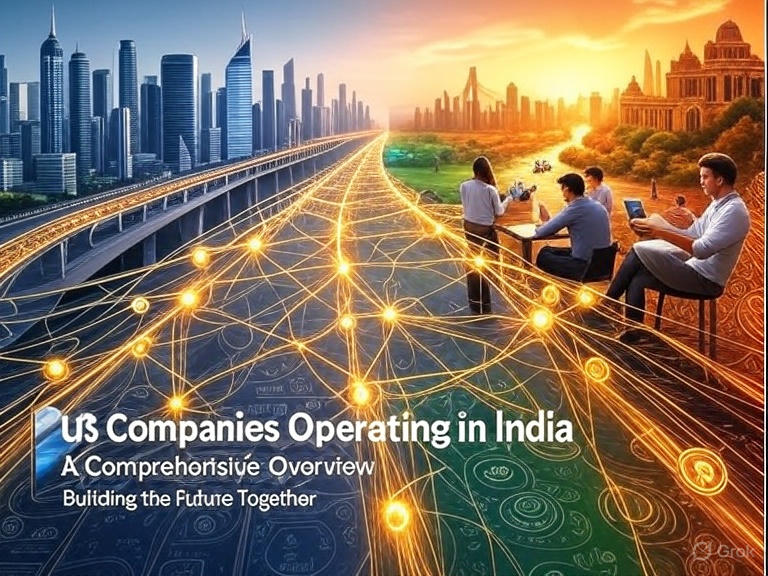 US Companies Operating in India: A Comprehensive Overview